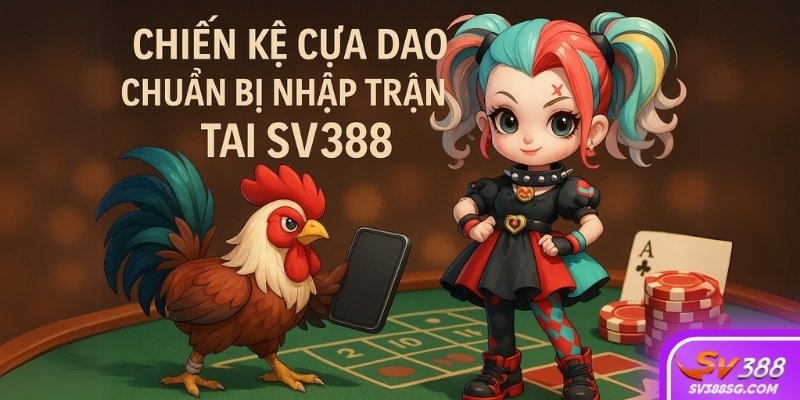 Chiến kê sở hữu cựa dao sắc bén, sẵn sàng chinh phục sàn đấu SV388