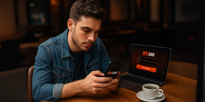 Giao diện đăng nhập và cá cược dễ dàng tại SV388 cho người mới tham gia