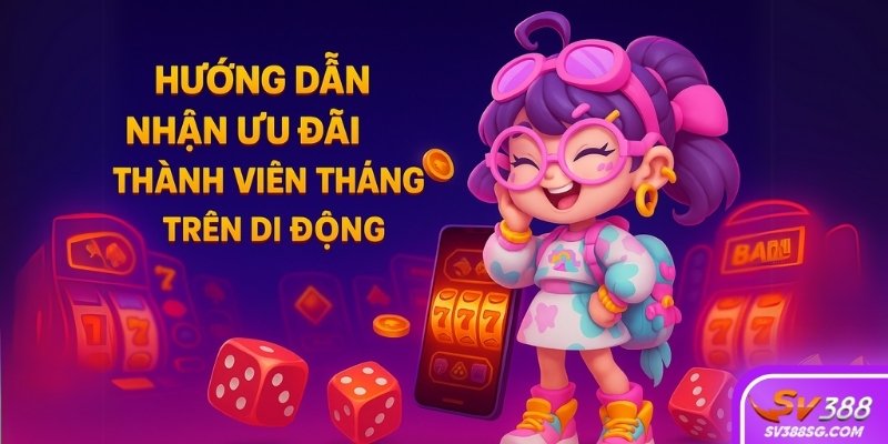 Hướng dẫn chi tiết cách kích hoạt ưu đãi thành viên tháng SV388 trên ứng dụng di động